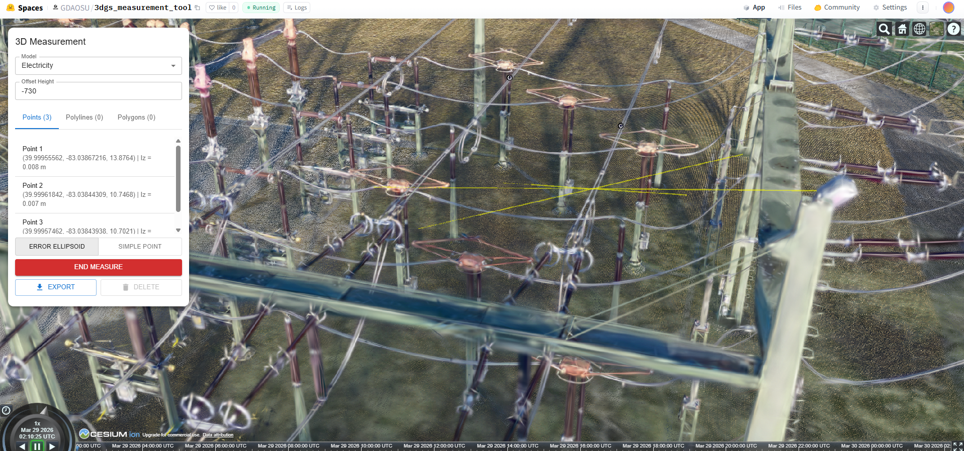 Preview card for 3DGS Measurement Tool